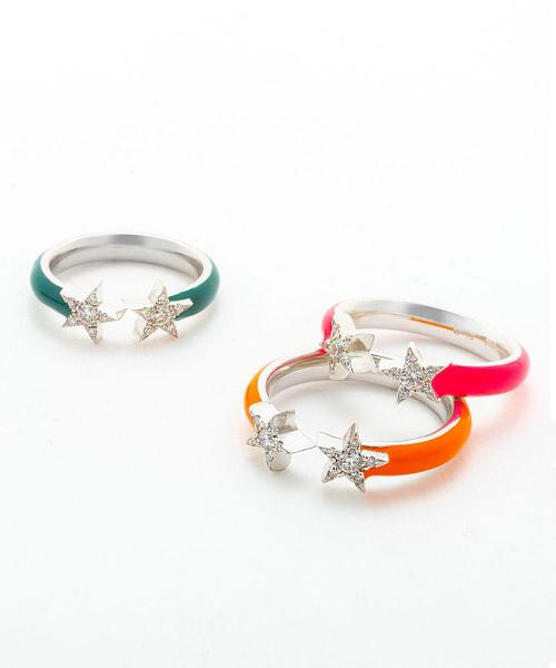 Anello Stardust in argento e zirconi